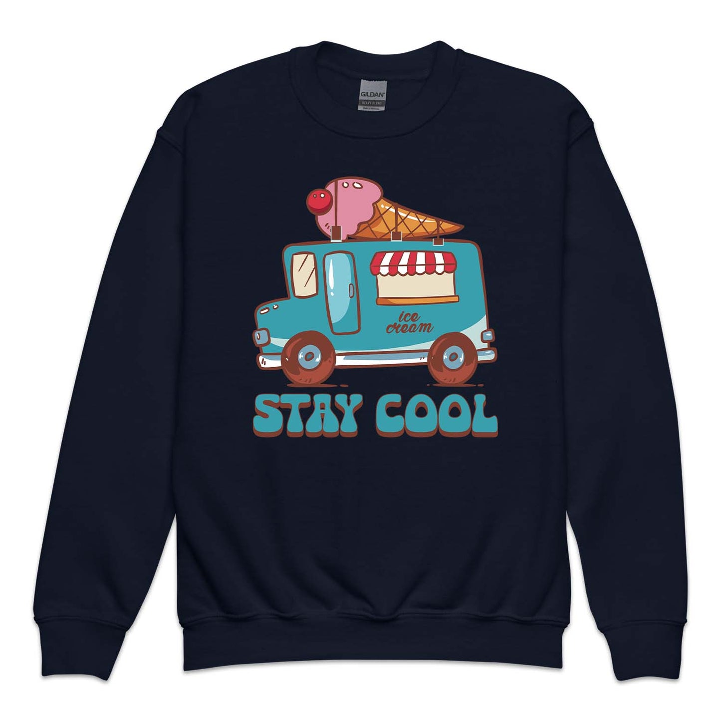 Ice Cream Truck Stay Cool Summer Dessert | PRODUCT CODE: STYCLORMU