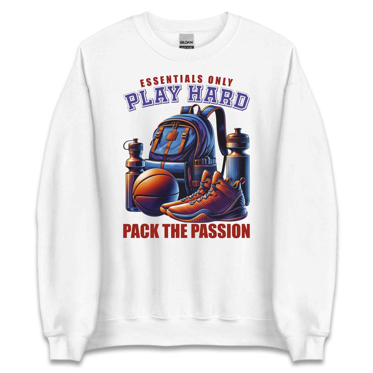 Play Hard Basketball Essentials Only Backpack Basketball & Sneakers | PRODUCT CODE: PLAHDRYBKSLE