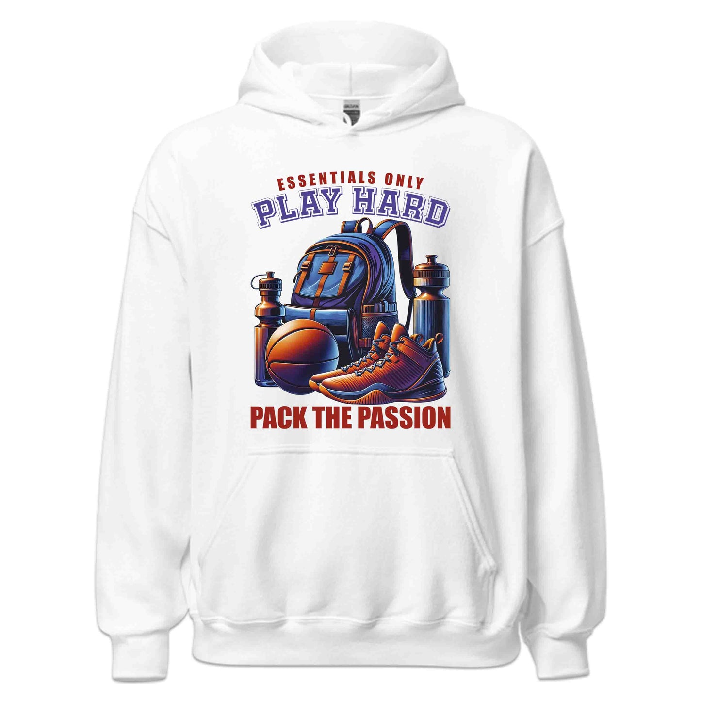 Play Hard Basketball Essentials Only Backpack Basketball & Sneakers | PRODUCT CODE: PLAHDRYBKSLE