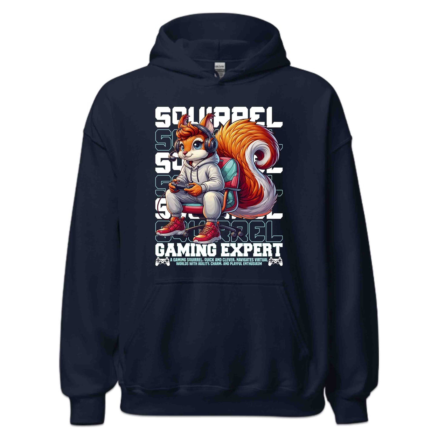 Playful Squirrel Gamer Squirrel Gaming Expert | PRODUCT CODE: PLSQURGMEXVD