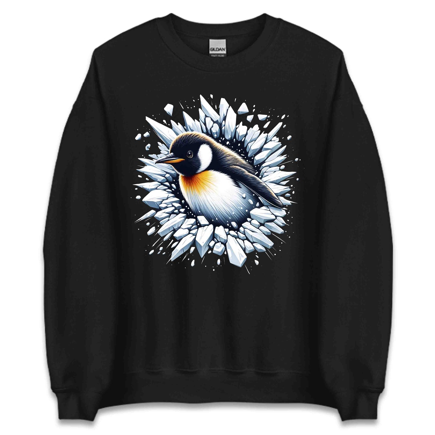 Penguin Breaking Through Ice 3D Realistic Penguin | PRODUCT CODE: PNGBRKWLISCT