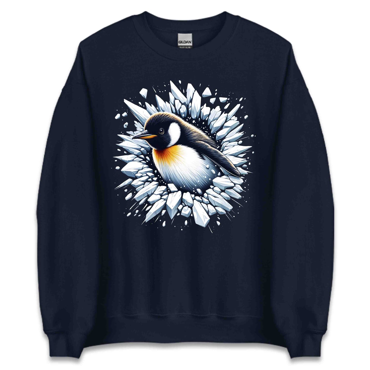 Penguin Breaking Through Ice 3D Realistic Penguin | PRODUCT CODE: PNGBRKWLISCT