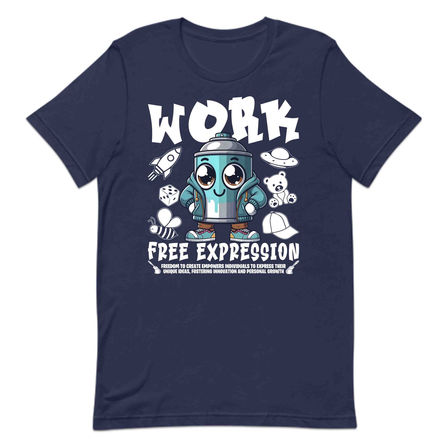 Graffiti Spray Can Character Work Free Expression | PRODUCT CODE: PNTWRKEFEXS