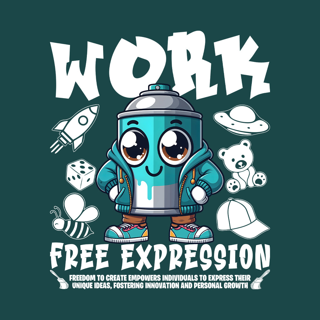 Graffiti Spray Can Character Work Free Expression | PRODUCT CODE: PNTWRKEFEXS