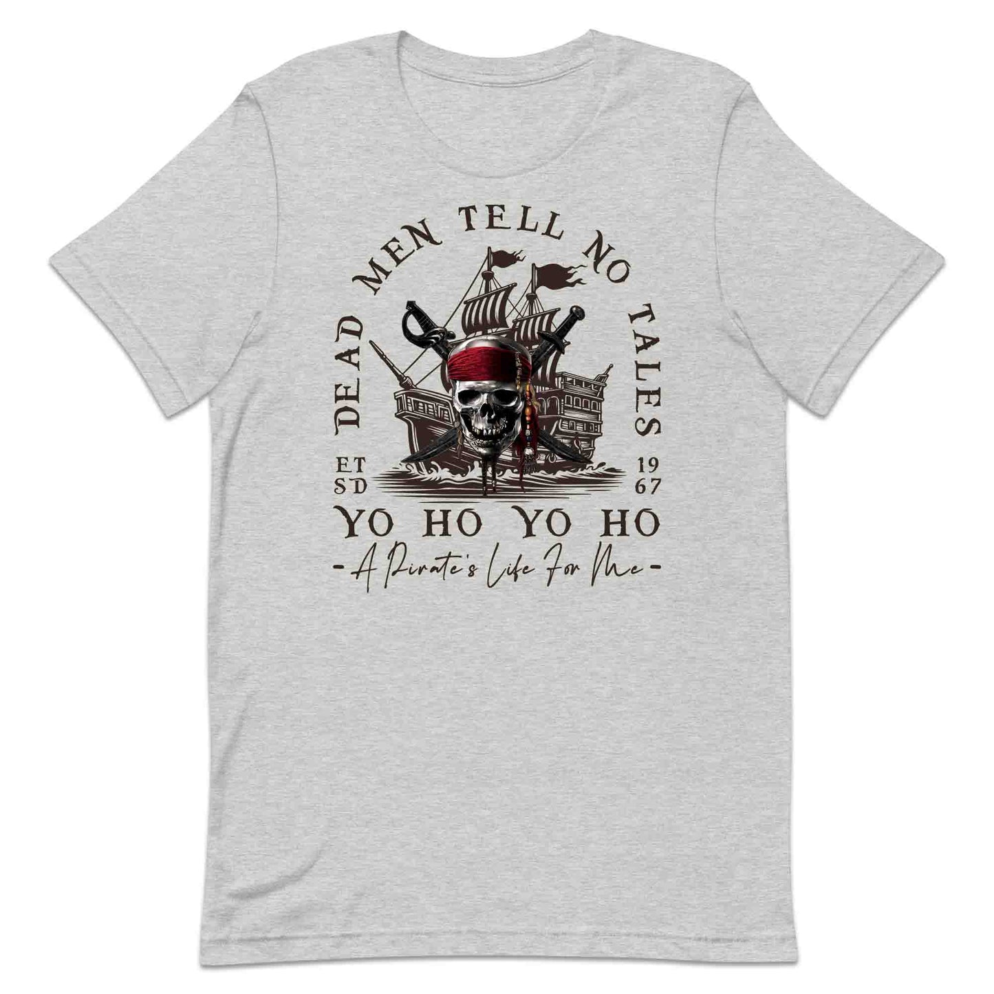 Dead Men Tell No Tales T-Shirt, Pirate Skull Jumper & Caribbean Hoodie – Retro Disney Pirate Apparel | PRODUCT CODE: PRDTMJC