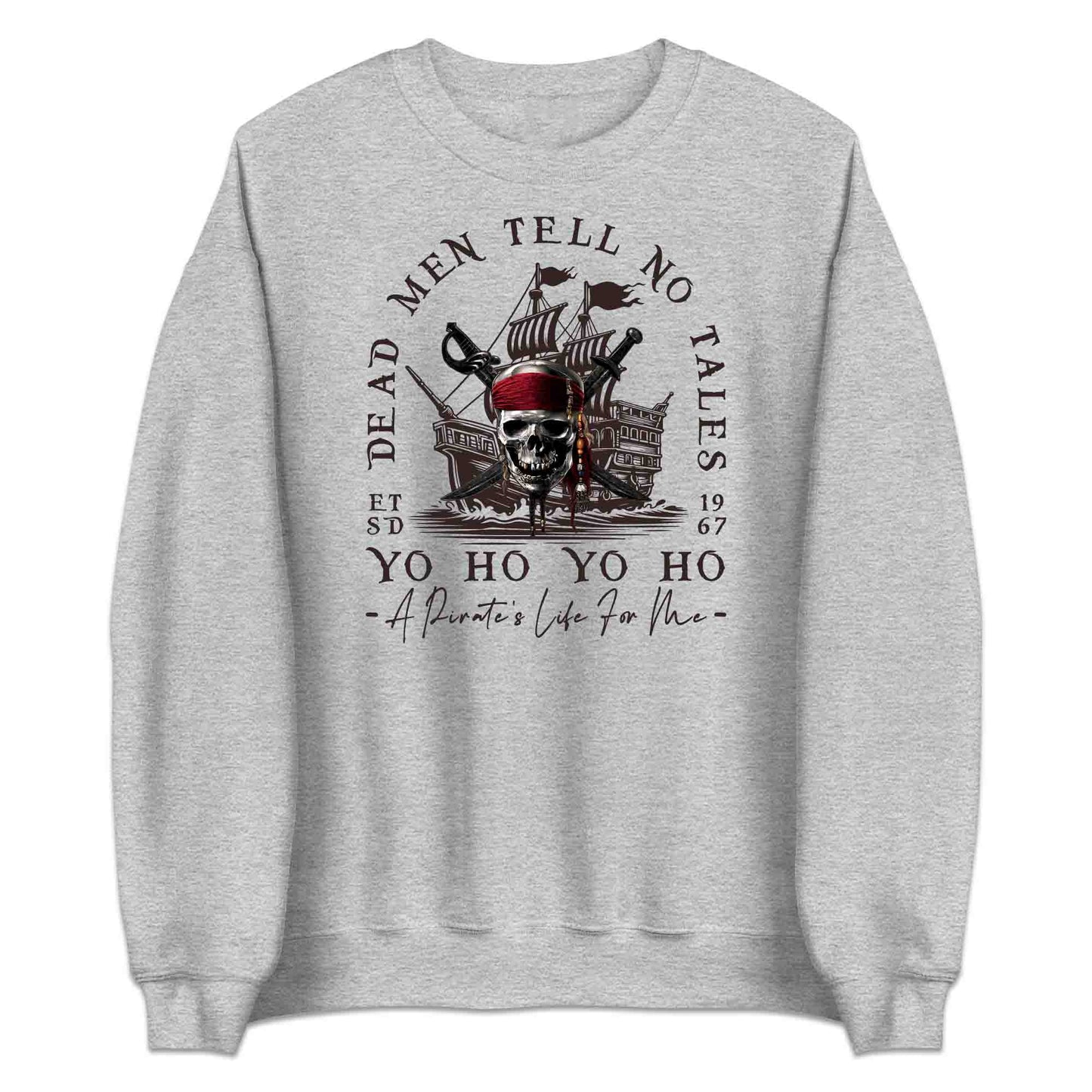 Dead Men Tell No Tales T-Shirt, Pirate Skull Jumper & Caribbean Hoodie – Retro Disney Pirate Apparel | PRODUCT CODE: PRDTMJC