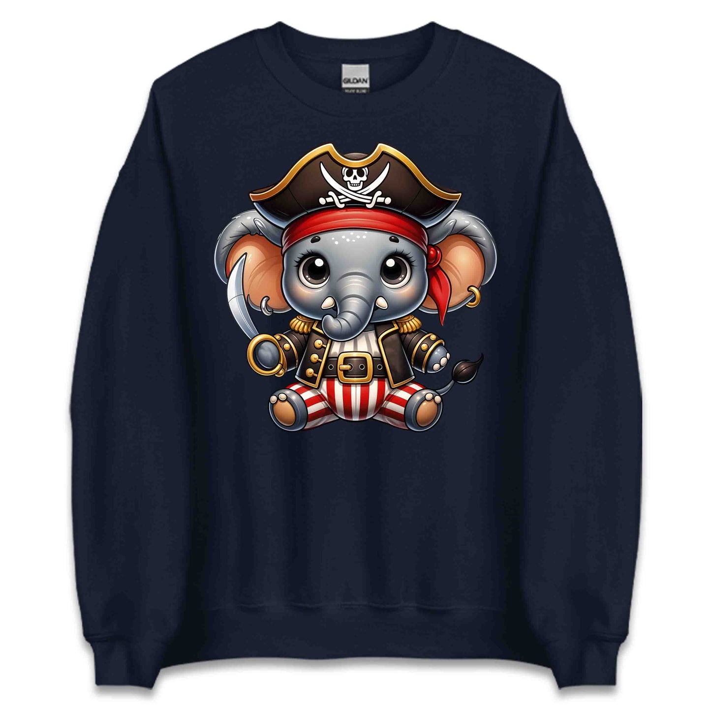 Pirate Elephant with Sword Nautical Adventure Treasure Hunt | PRODUCT CODE: PRELNHHAVSED