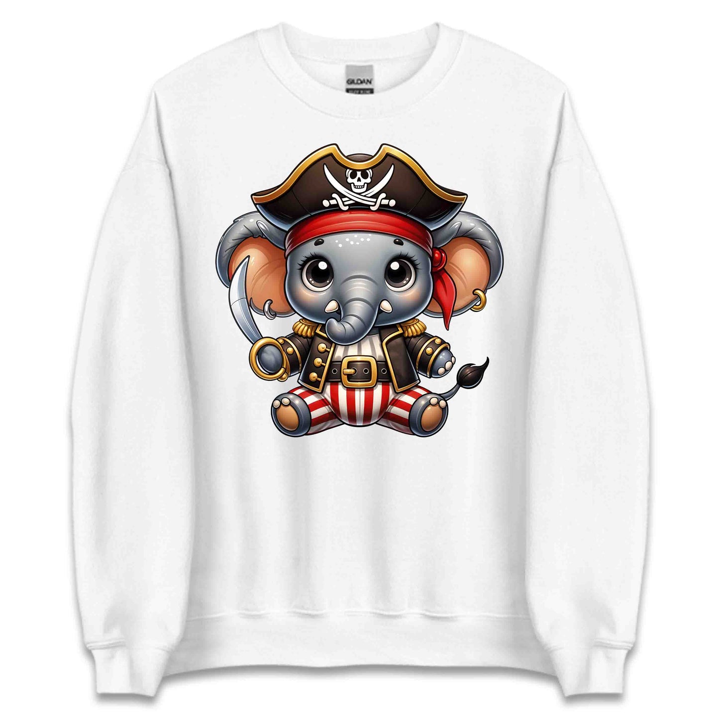 Pirate Elephant with Sword Nautical Adventure Treasure Hunt | PRODUCT CODE: PRELNHHAVSED