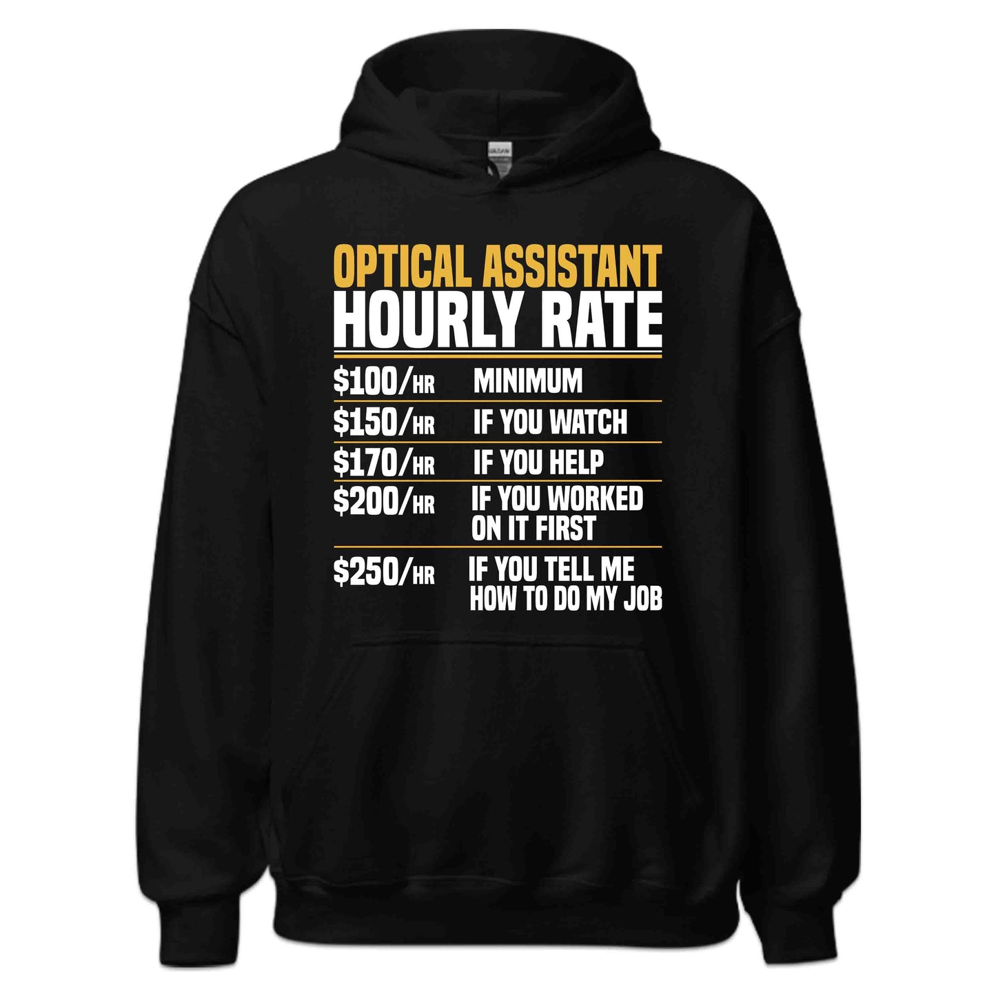 Optical Assistant Hourly Rate Optometrist Work Rate Eye Care Humor | PRODUCT CODE: PTCASNTHRULAE
