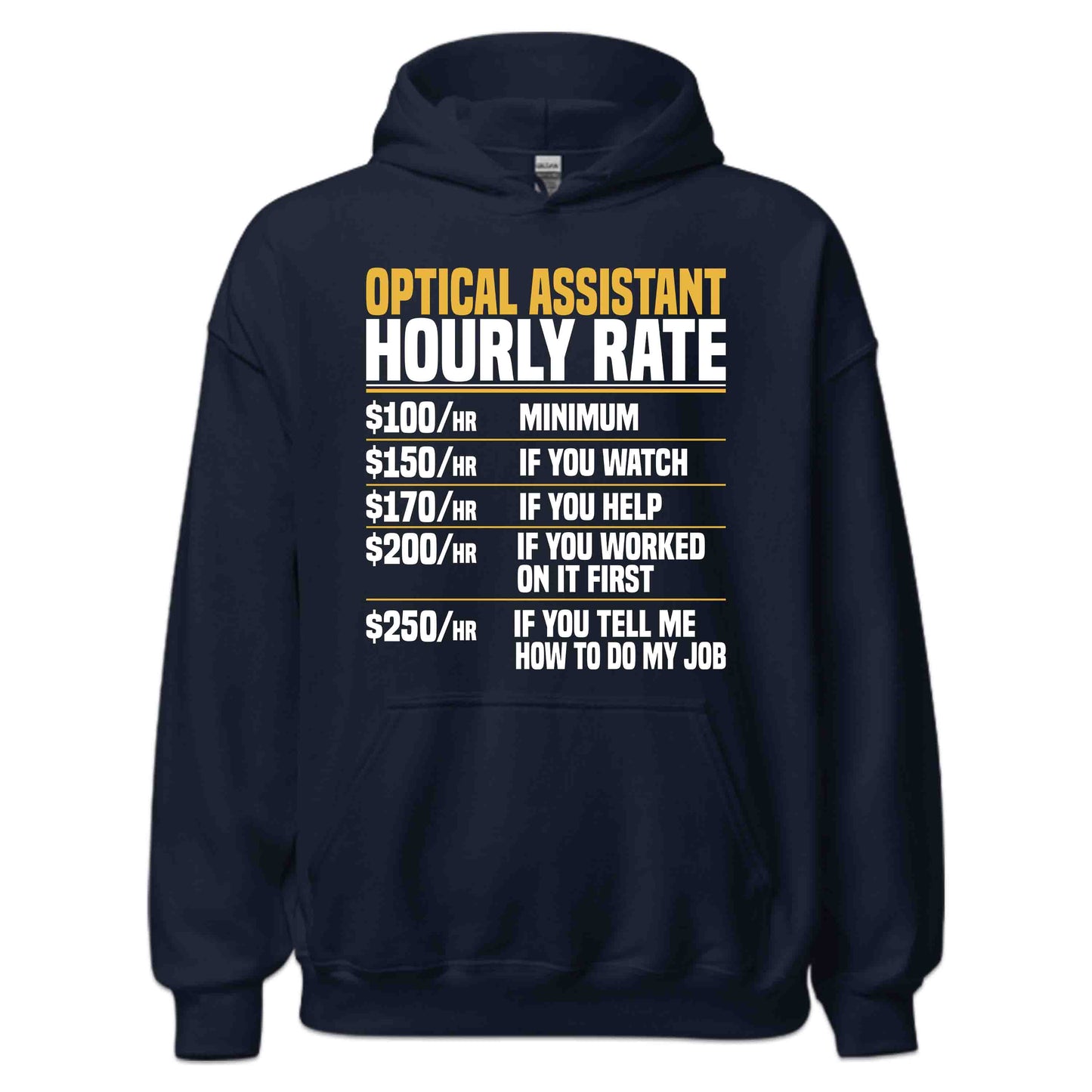 Optical Assistant Hourly Rate Optometrist Work Rate Eye Care Humor | PRODUCT CODE: PTCASNTHRULAE