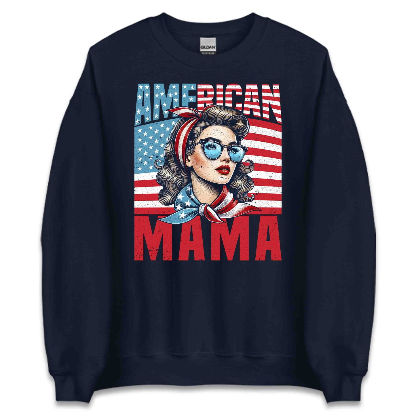 Patriotic American Mama Happy Mother’s Day | PRODUCT CODE: PTRCAMNFKAH
