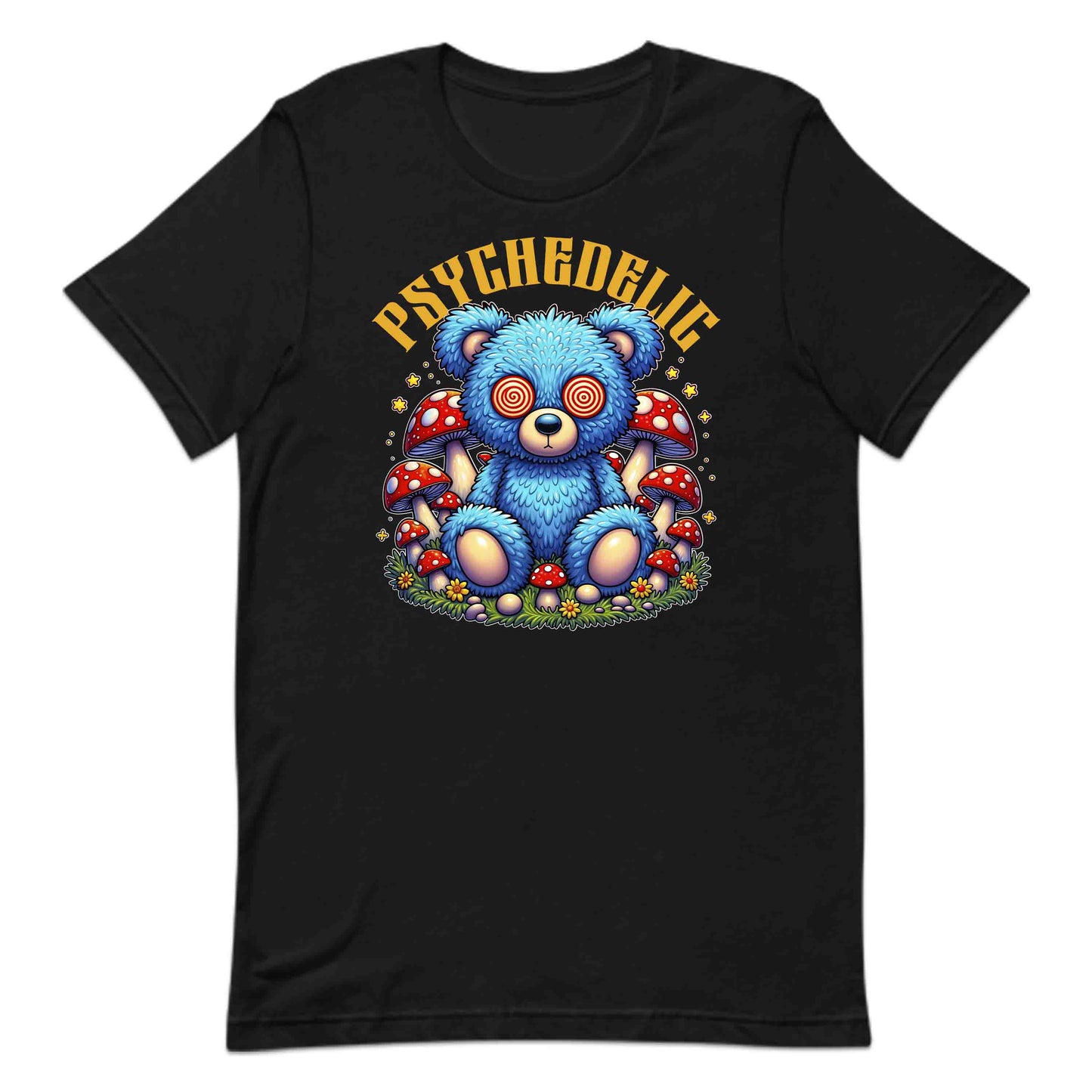 Psychedelic Bear Mushrooms & Hypnotic Spiral Eyes | PRODUCT CODE: PYDSLECBRMU