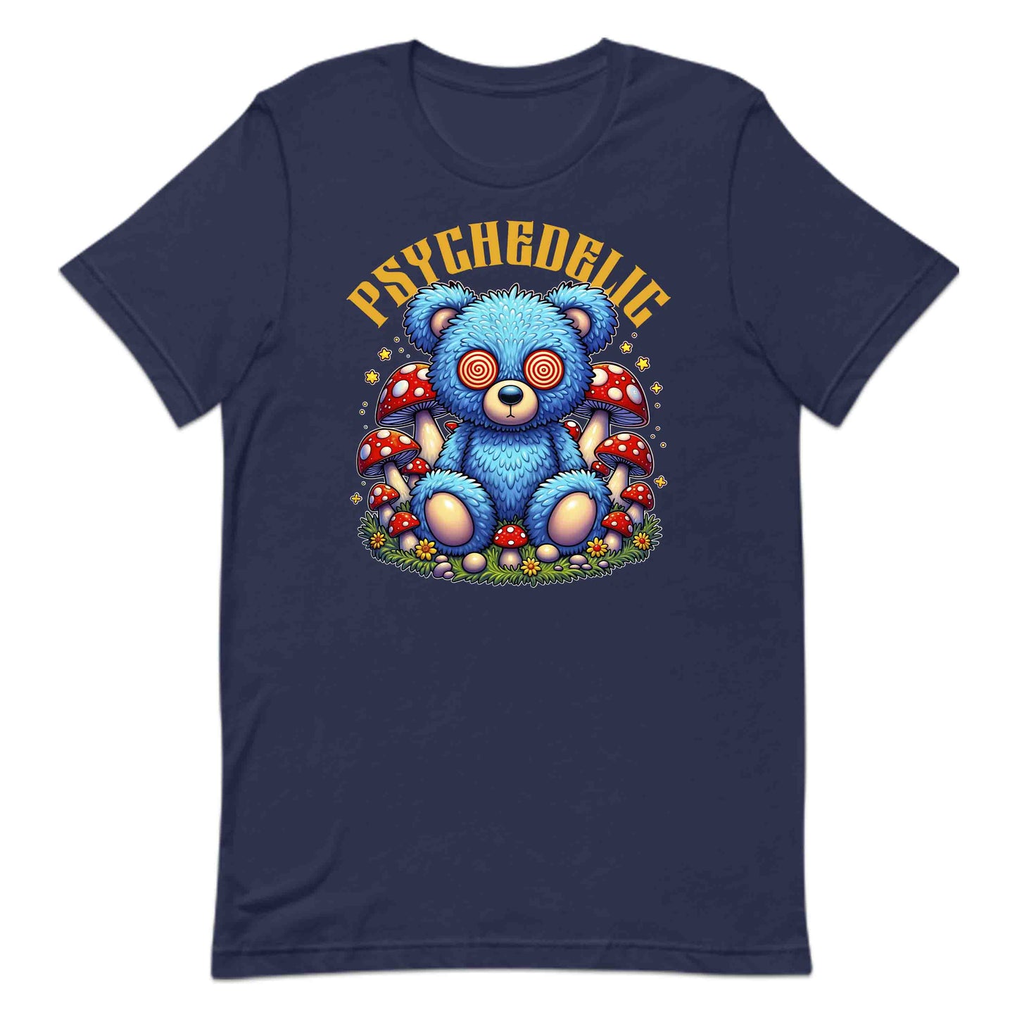 Psychedelic Bear Mushrooms & Hypnotic Spiral Eyes | PRODUCT CODE: PYDSLECBRMU