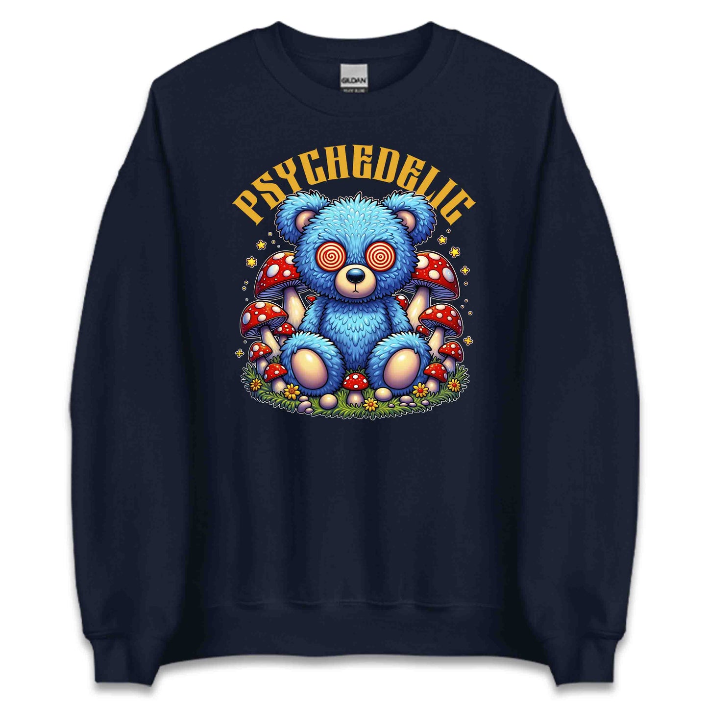 Psychedelic Bear Mushrooms & Hypnotic Spiral Eyes | PRODUCT CODE: PYDSLECBRMU