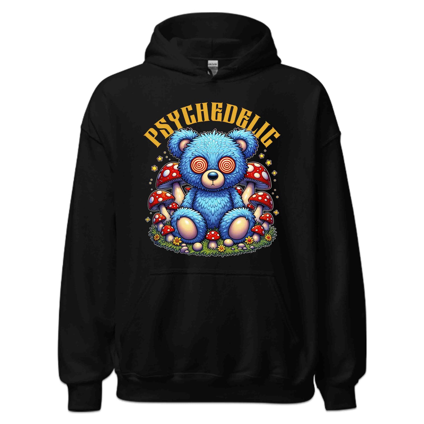 Psychedelic Bear Mushrooms & Hypnotic Spiral Eyes | PRODUCT CODE: PYDSLECBRMU