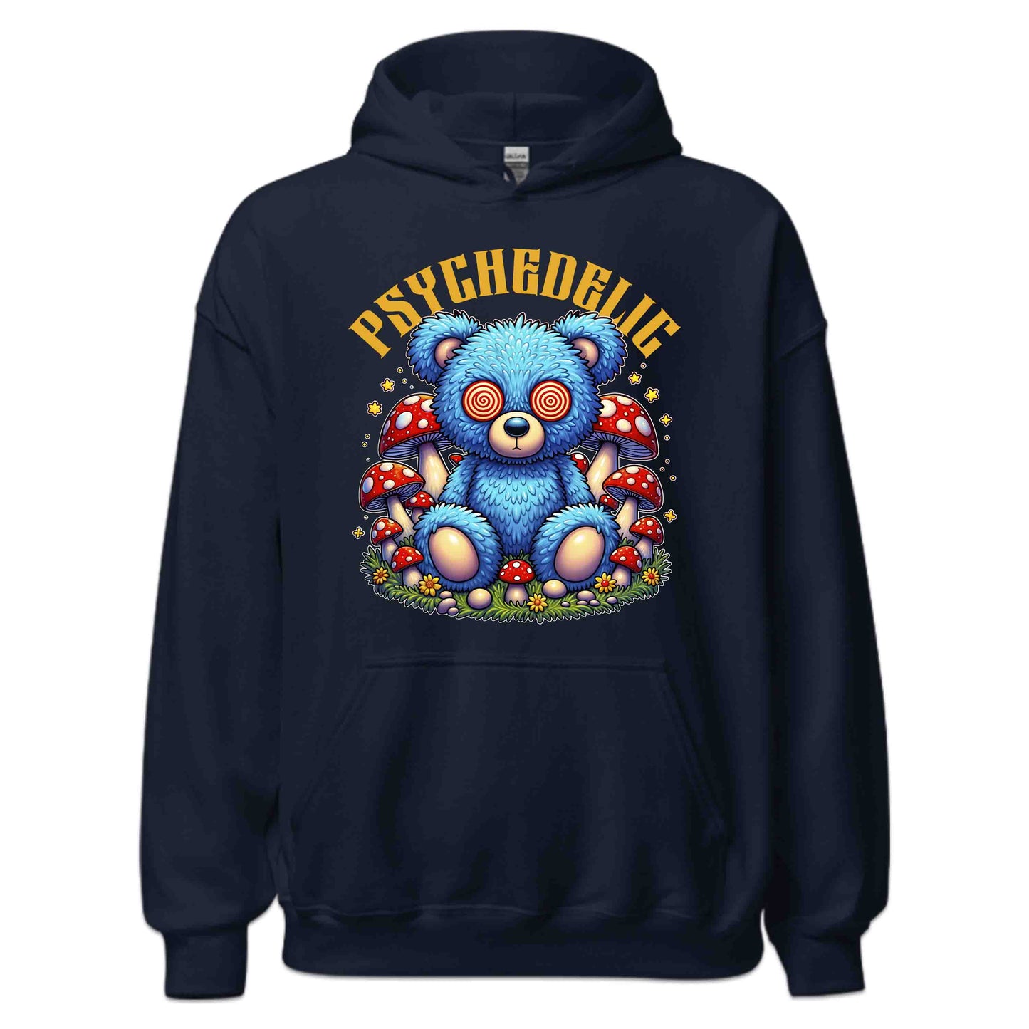 Psychedelic Bear Mushrooms & Hypnotic Spiral Eyes | PRODUCT CODE: PYDSLECBRMU