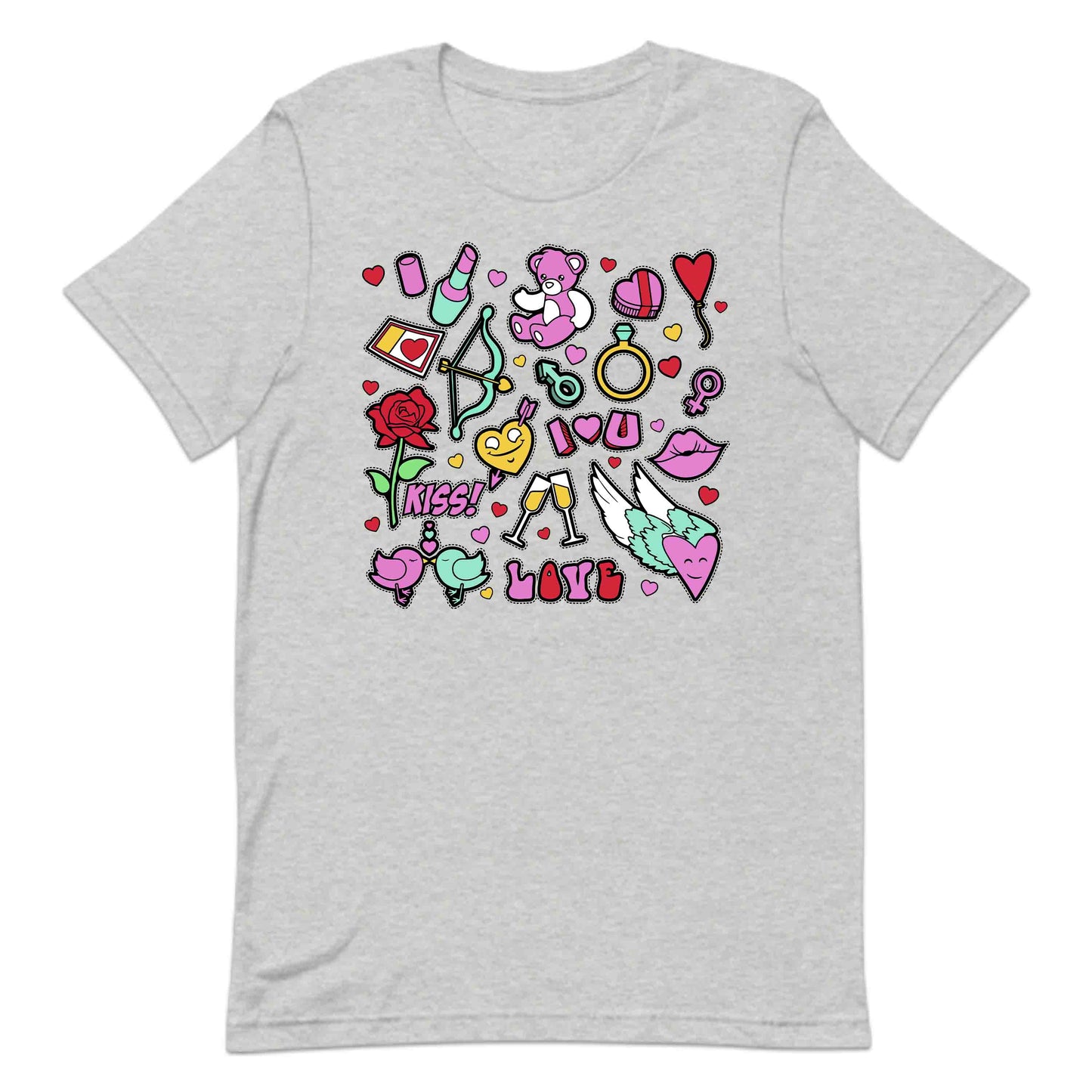 Playful Love Doodle Valentine's Day Romantic Love Icons | PRODUCT CODE: PYLVEDOVAYWNB