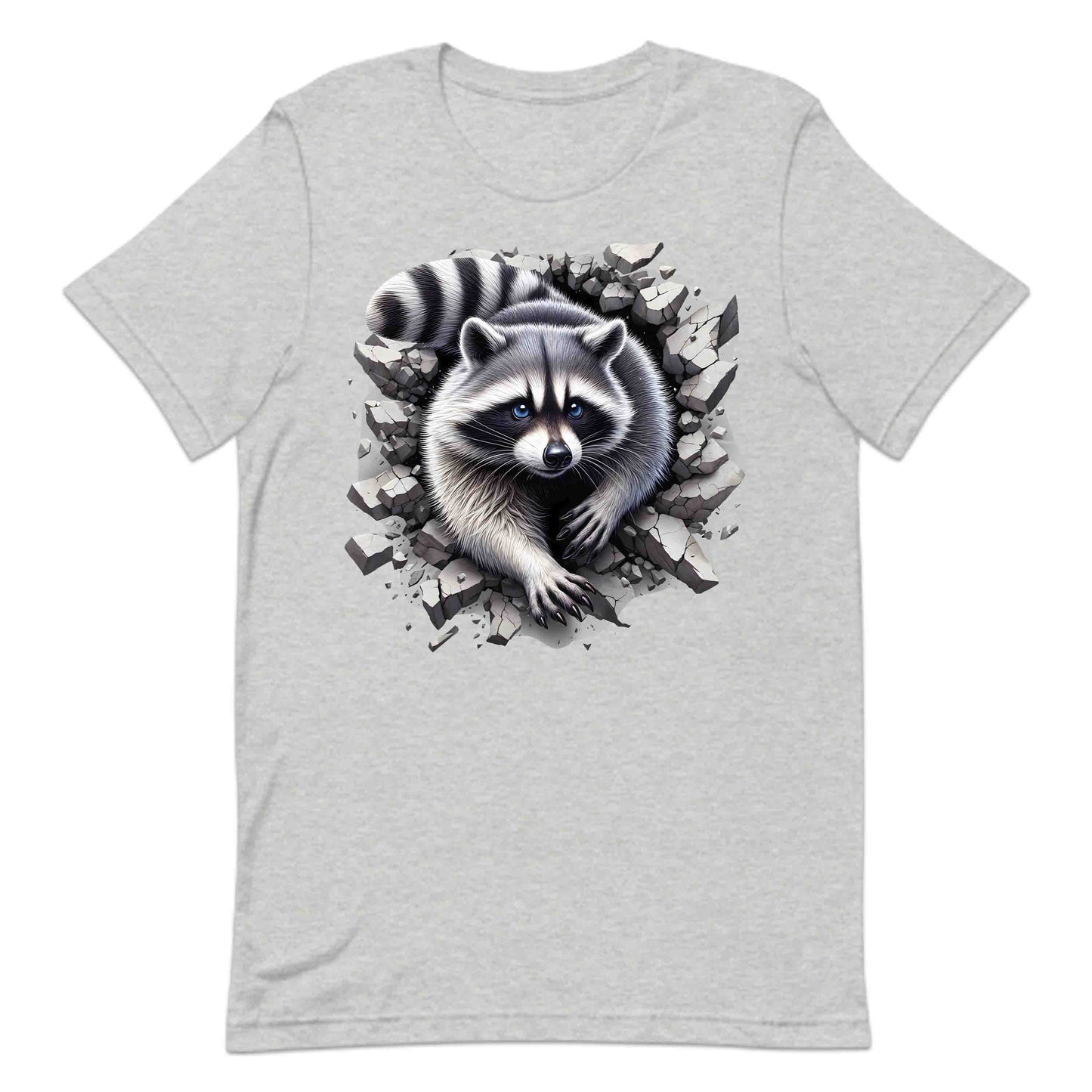 Raccoon Breaking Through Wall 3D Realistic Raccoon | PRODUCT CODE: RCNOBRKFRTEX
