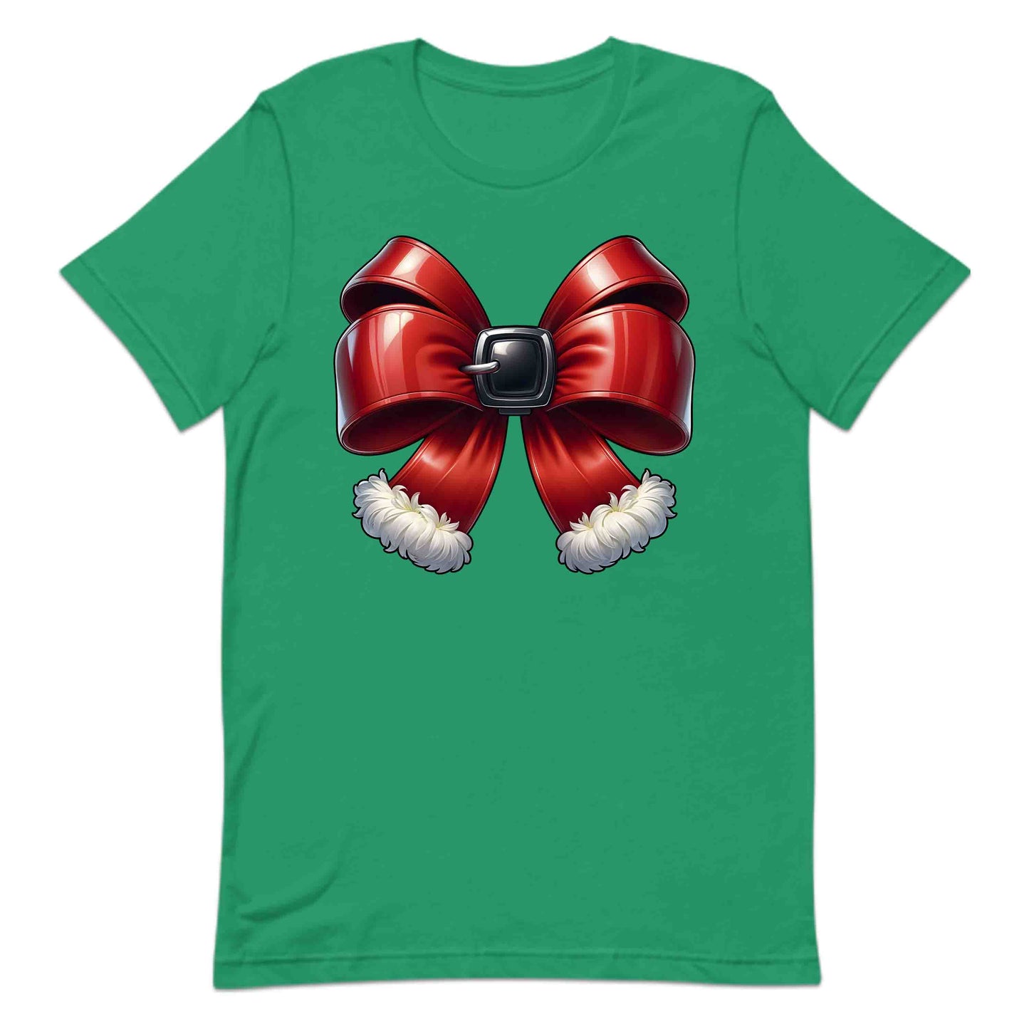 Christmas Coquette Bow Xmas Red Santa Belt Bow | PRODUCT CODE: RDECHRWONWB