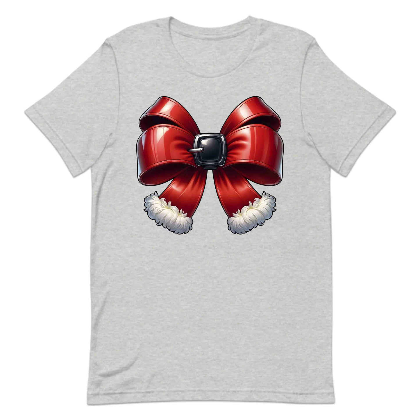 Christmas Coquette Bow Xmas Red Santa Belt Bow | PRODUCT CODE: RDECHRWONWB