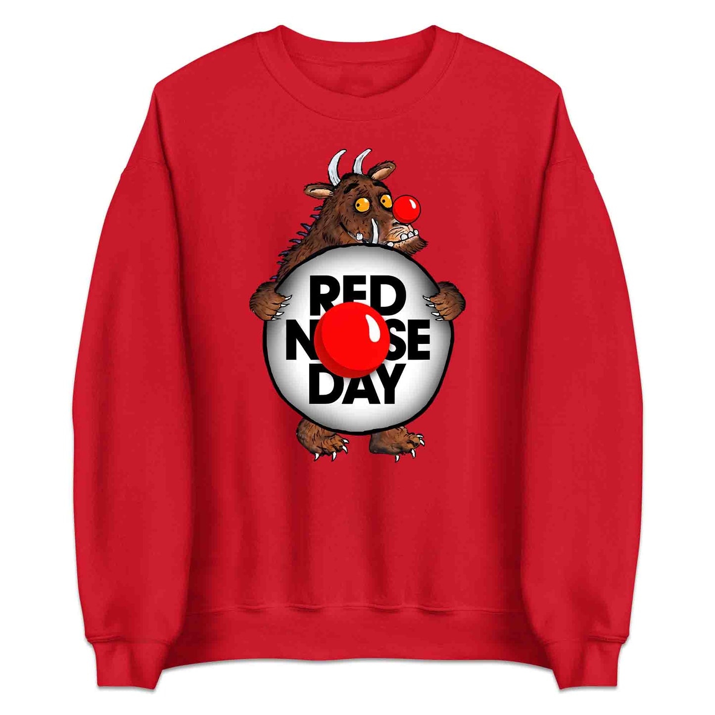 Red Nose Day The Gruffalo T-Shirt | Book Day Jumper | Charity Awareness Hoodie | PRODUCT CODE: RDFDXHJEKIGO