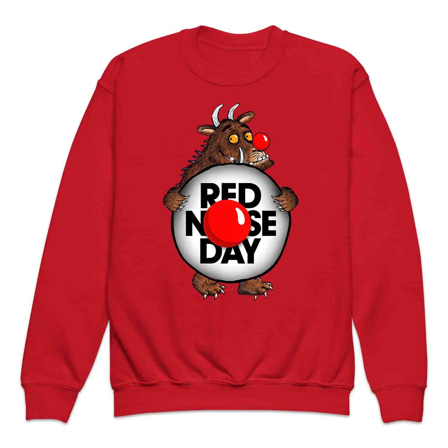 Red Nose Day The Gruffalo Kids T-Shirt | Book Day Kids Jumper | Charity Awareness Hoodie | PRODUCT CODE: RDFDXHJEKIGO