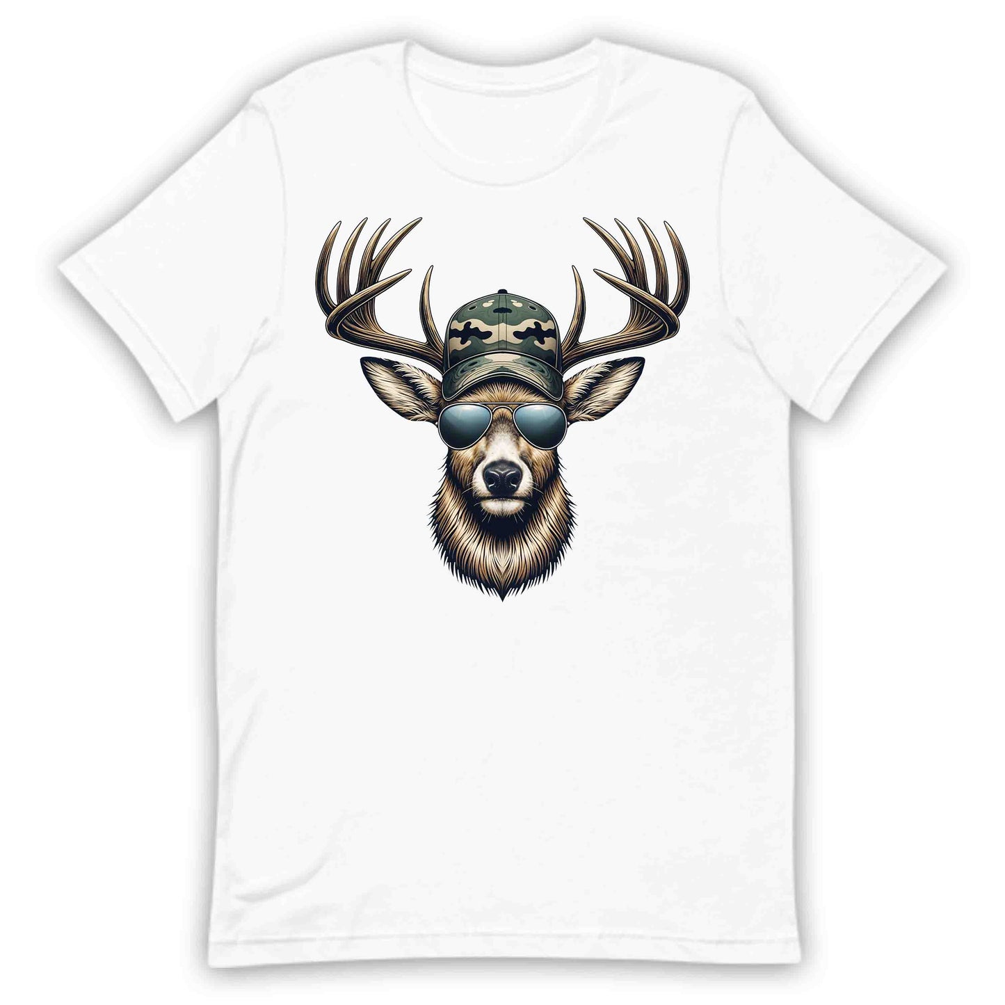 Trendy Deer Hunter Buck Deer With Sunglasses Wildlife Hunting | PRODUCT CODE: RDYNDREHNUT