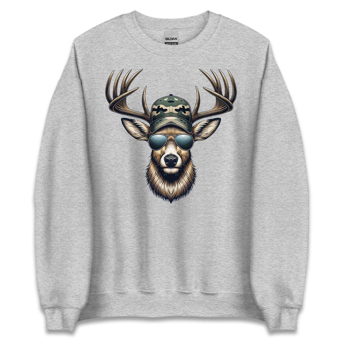 Trendy Deer Hunter Buck Deer With Sunglasses Wildlife Hunting | PRODUCT CODE: RDYNDREHNUT