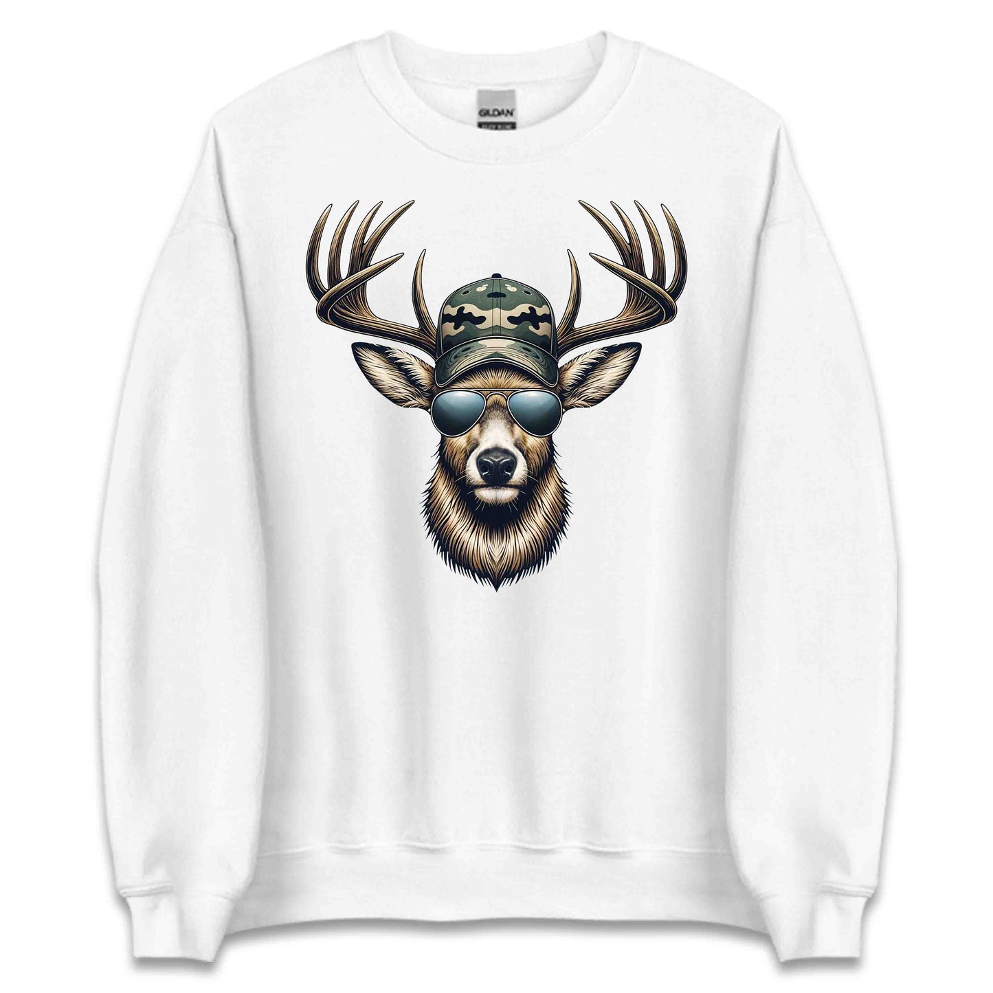 Trendy Deer Hunter Buck Deer With Sunglasses Wildlife Hunting | PRODUCT CODE: RDYNDREHNUT
