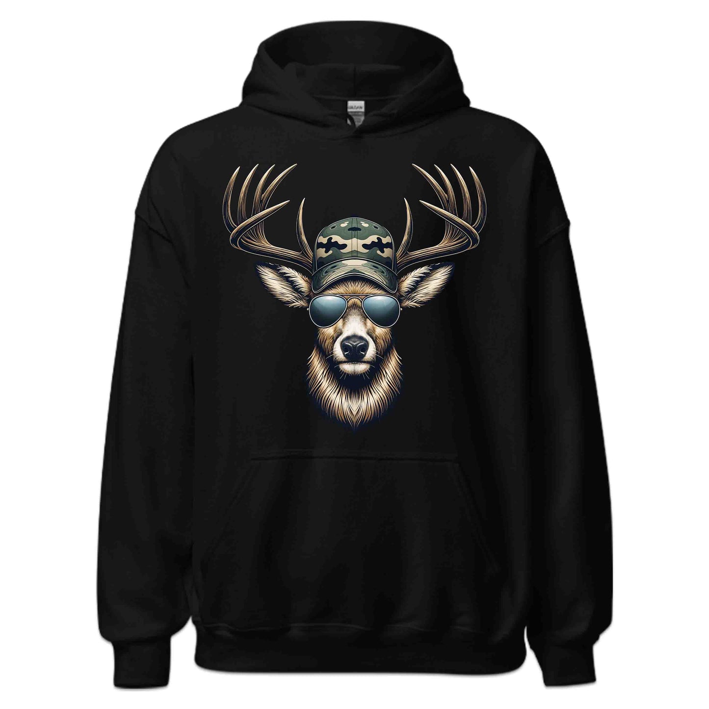 Trendy Deer Hunter Buck Deer With Sunglasses Wildlife Hunting | PRODUCT CODE: RDYNDREHNUT
