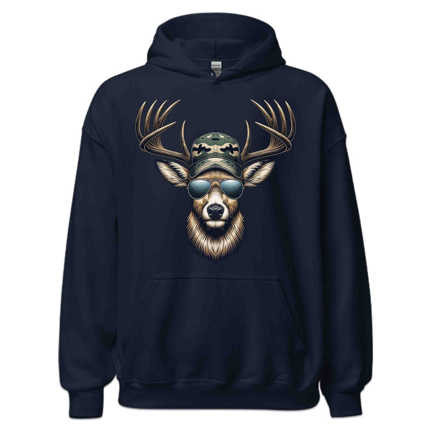 Trendy Deer Hunter Buck Deer With Sunglasses Wildlife Hunting | PRODUCT CODE: RDYNDREHNUT