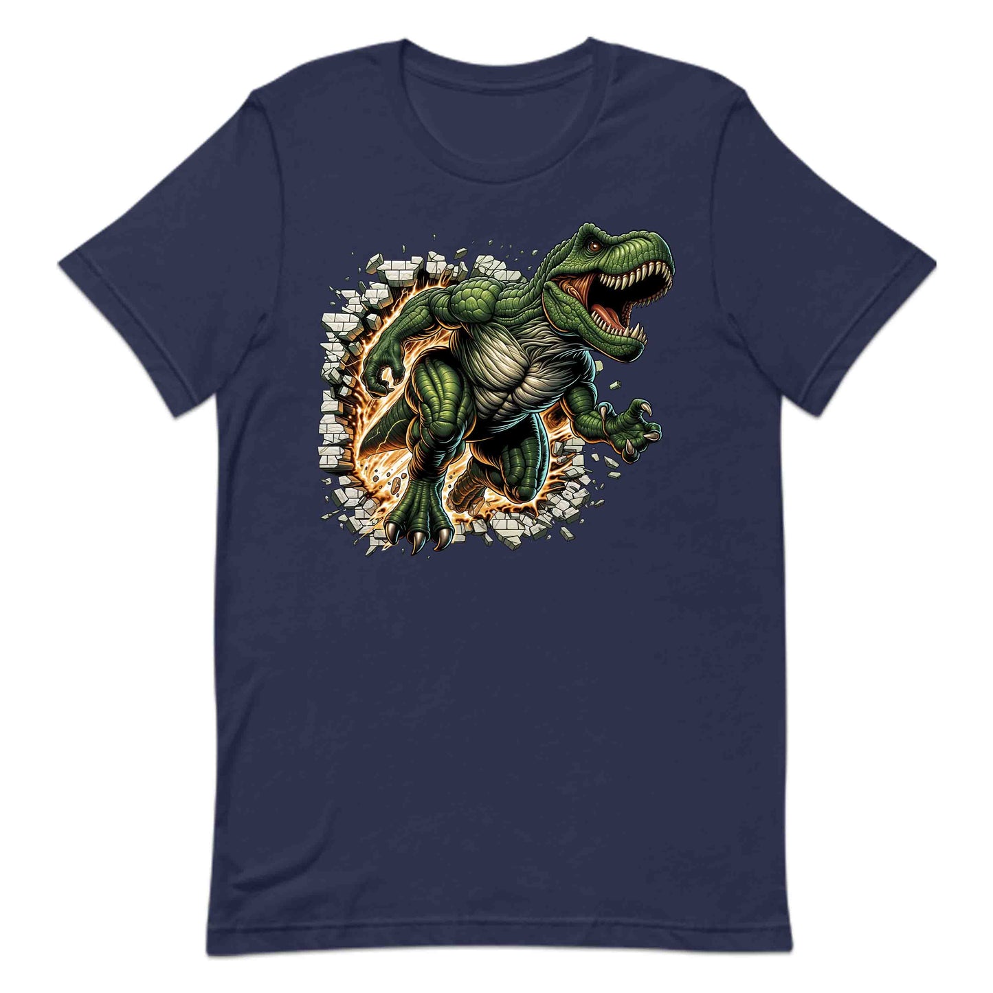 T-Rex Breaking Through Wall Epic Roaring 3D Realistic Jurassic Dino | PRODUCT CODE: REBKNGWSMHEP