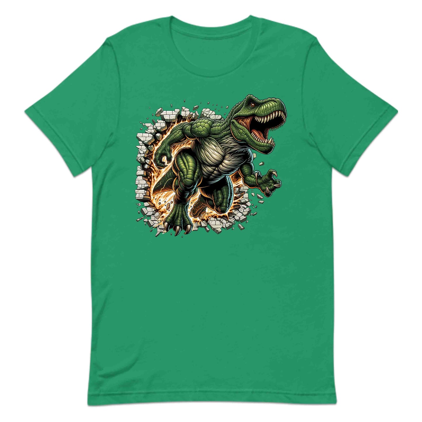 T-Rex Breaking Through Wall Epic Roaring 3D Realistic Jurassic Dino | PRODUCT CODE: REBKNGWSMHEP