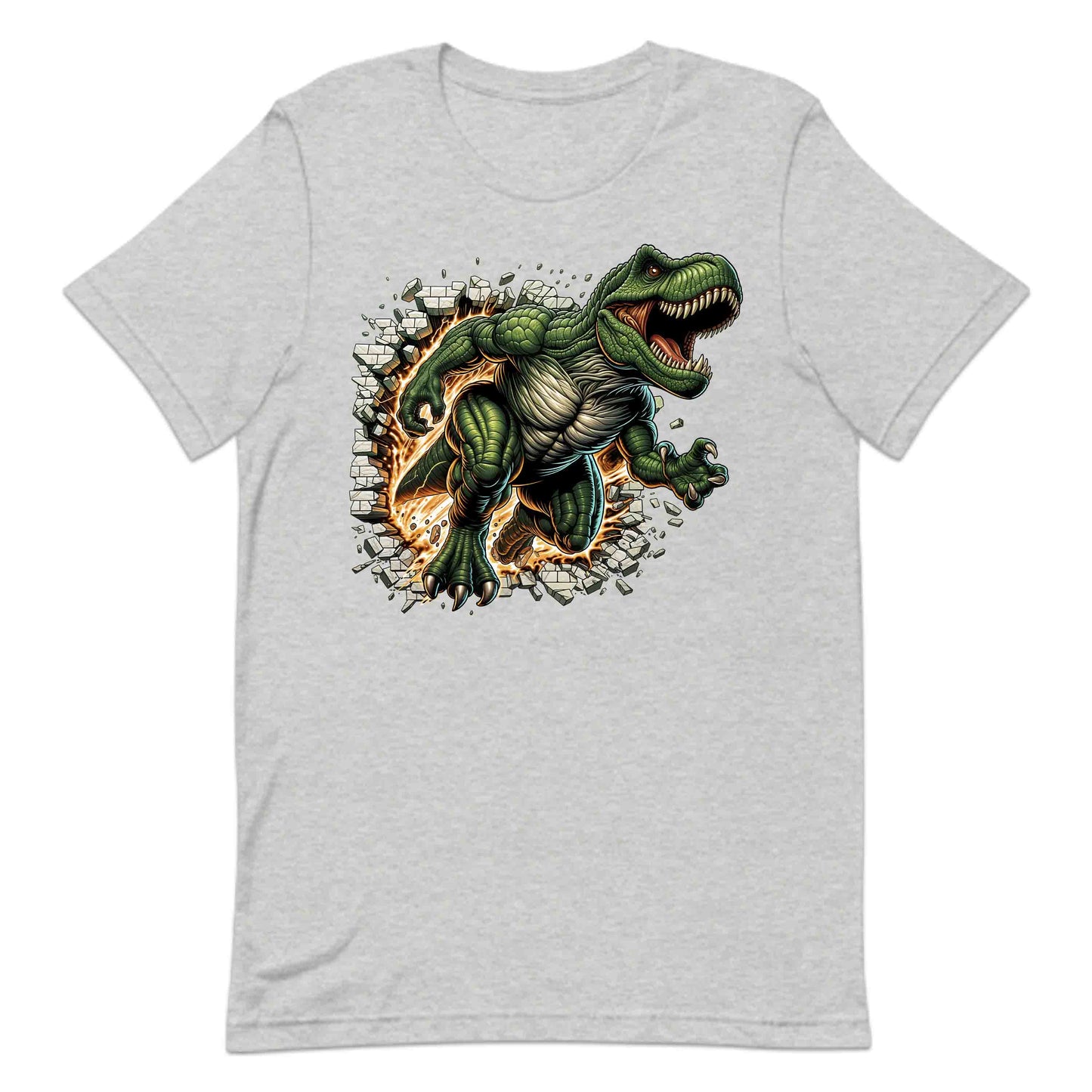 T-Rex Breaking Through Wall Epic Roaring 3D Realistic Jurassic Dino | PRODUCT CODE: REBKNGWSMHEP