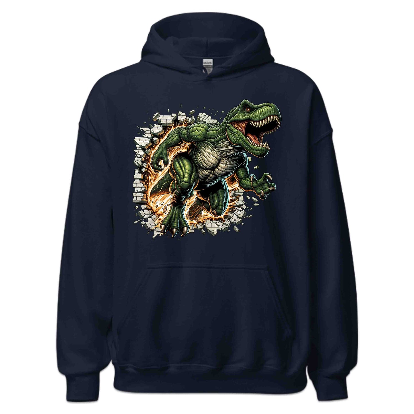 T-Rex Breaking Through Wall Epic Roaring 3D Realistic Jurassic Dino | PRODUCT CODE: REBKNGWSMHEP
