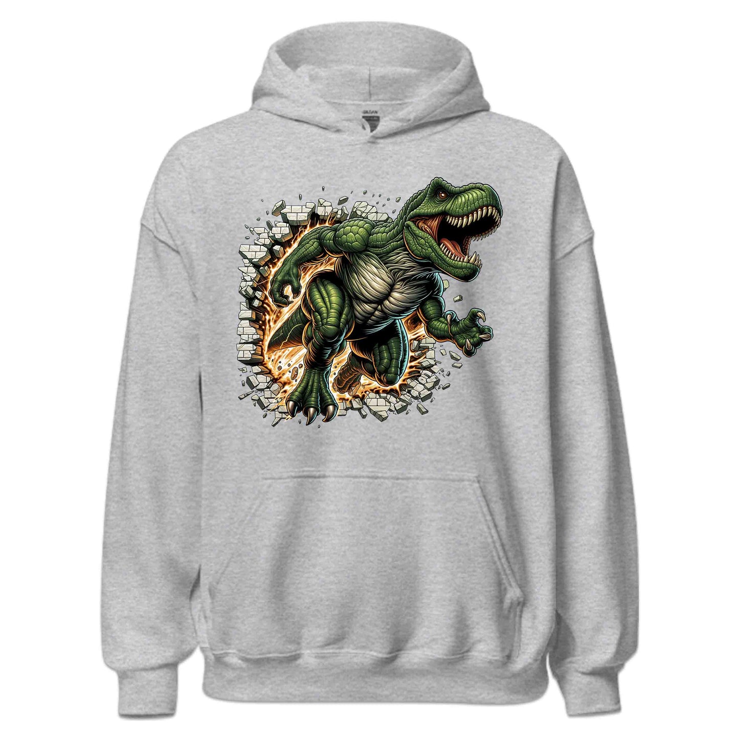 T-Rex Breaking Through Wall Epic Roaring 3D Realistic Jurassic Dino | PRODUCT CODE: REBKNGWSMHEP