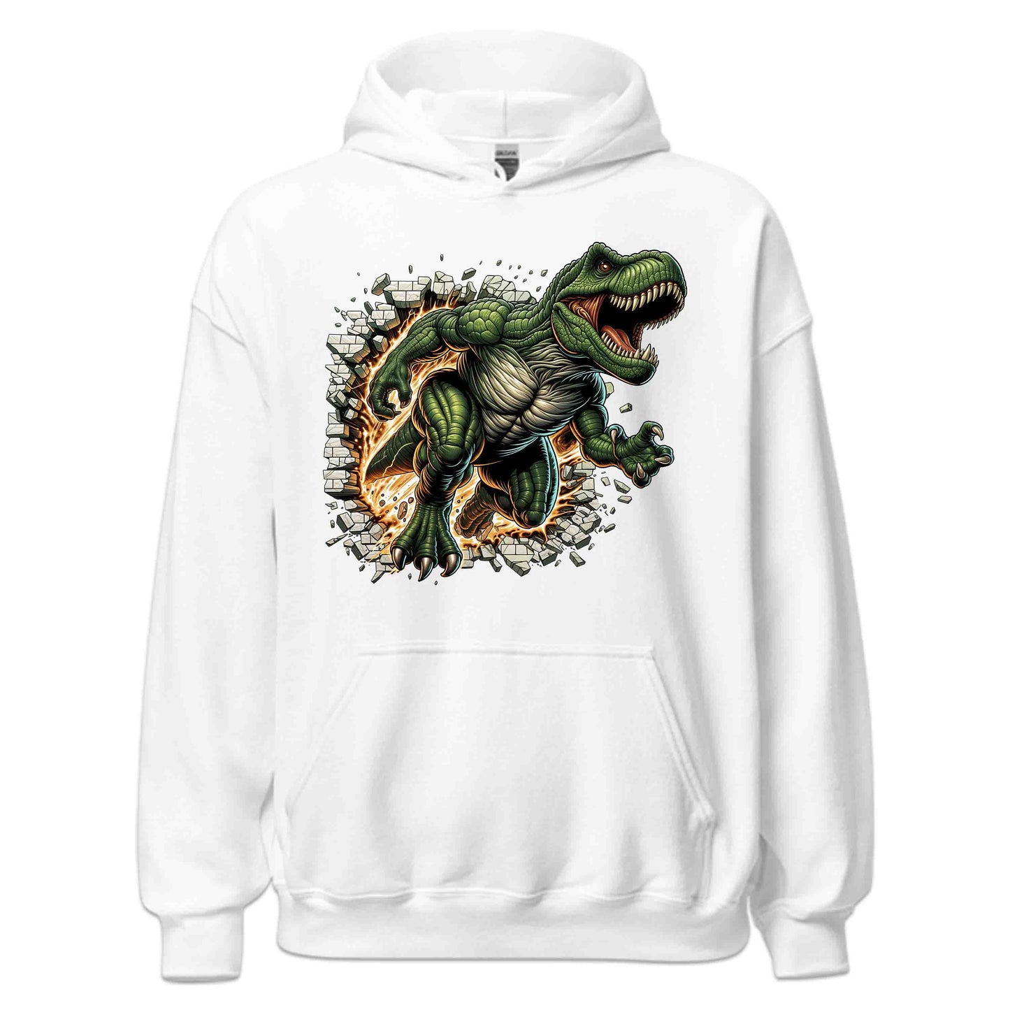 T-Rex Breaking Through Wall Epic Roaring 3D Realistic Jurassic Dino | PRODUCT CODE: REBKNGWSMHEP