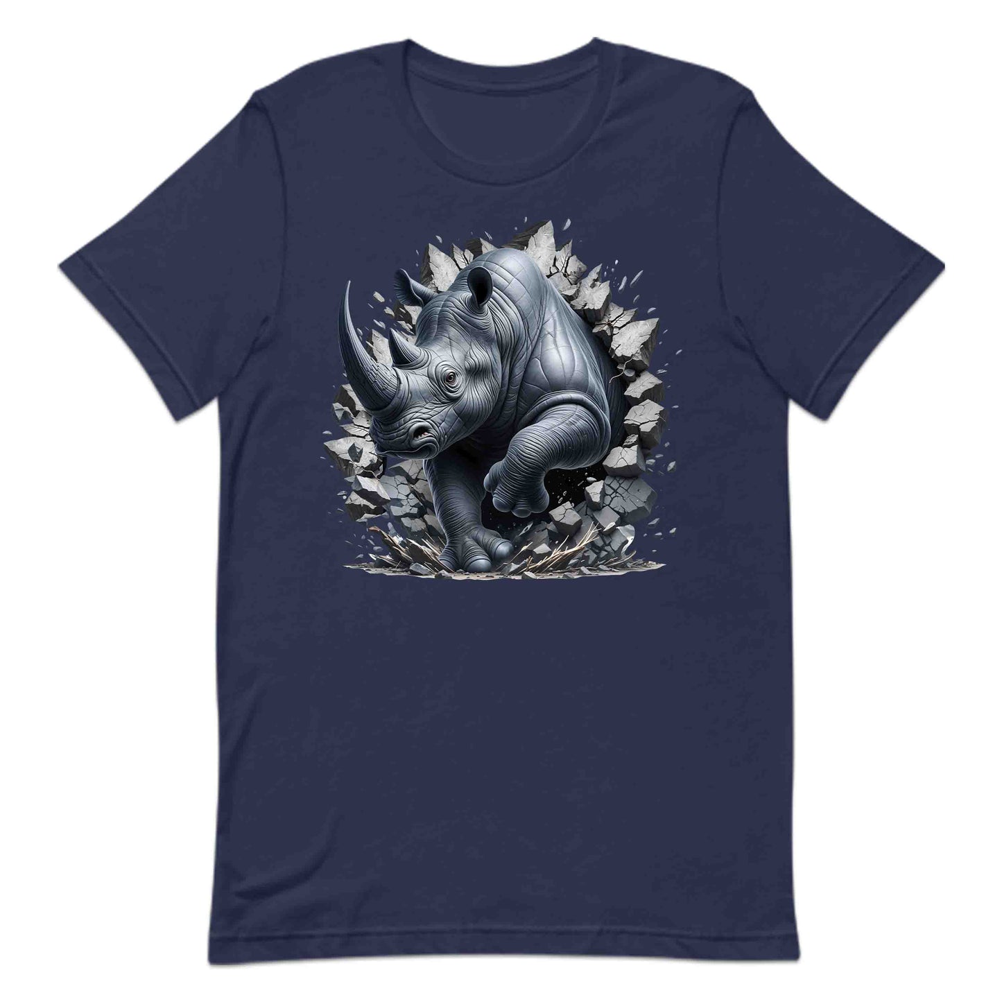 Rhinoceros Breaking Through Wall 3D Realistic Rhinoceros | PRODUCT CODE: RHNISBRKPOCKM