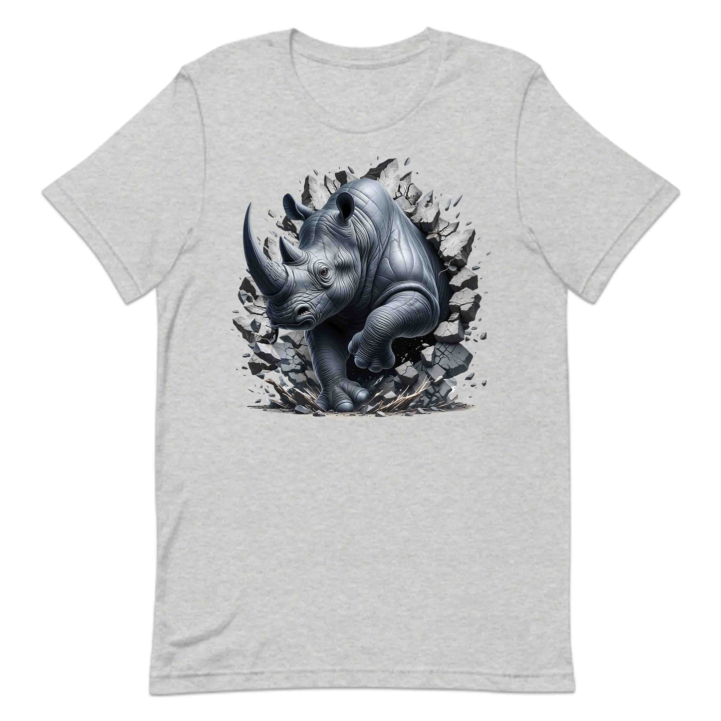 Rhinoceros Breaking Through Wall 3D Realistic Rhinoceros | PRODUCT CODE: RHNISBRKPOCKM