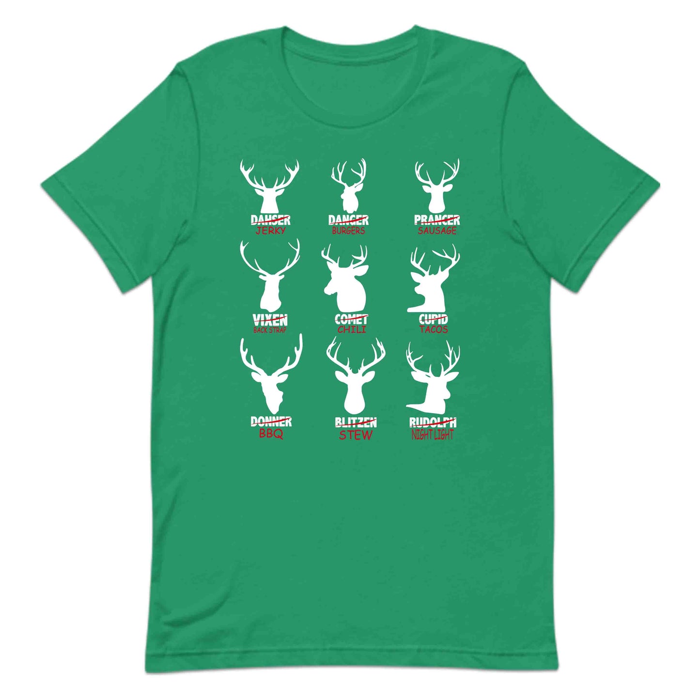Reindeer Meat Cuts Christmas Hunter Xmas Deer Hunting | PRODUCT CODE: RNDMTCUSHNE