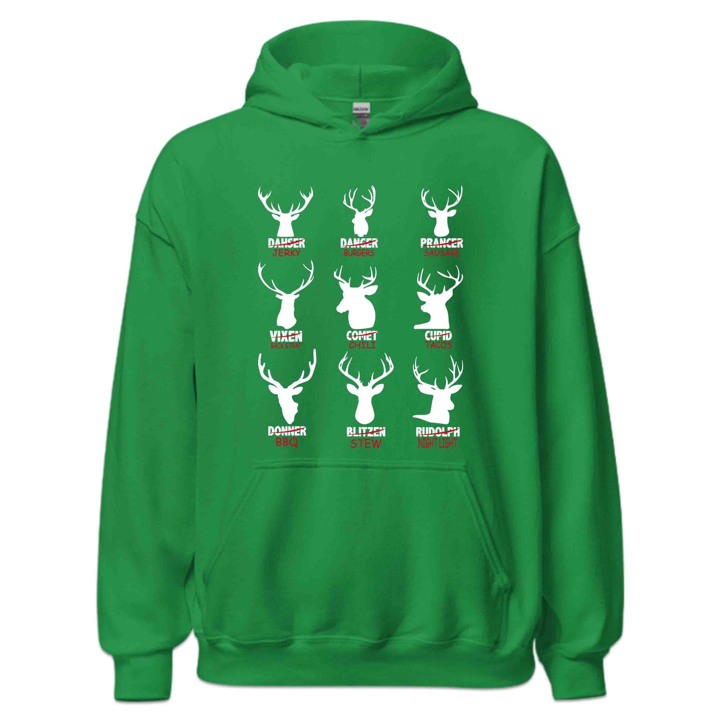 Reindeer Meat Cuts Christmas Hunter Xmas Deer Hunting | PRODUCT CODE: RNDMTCUSHNE