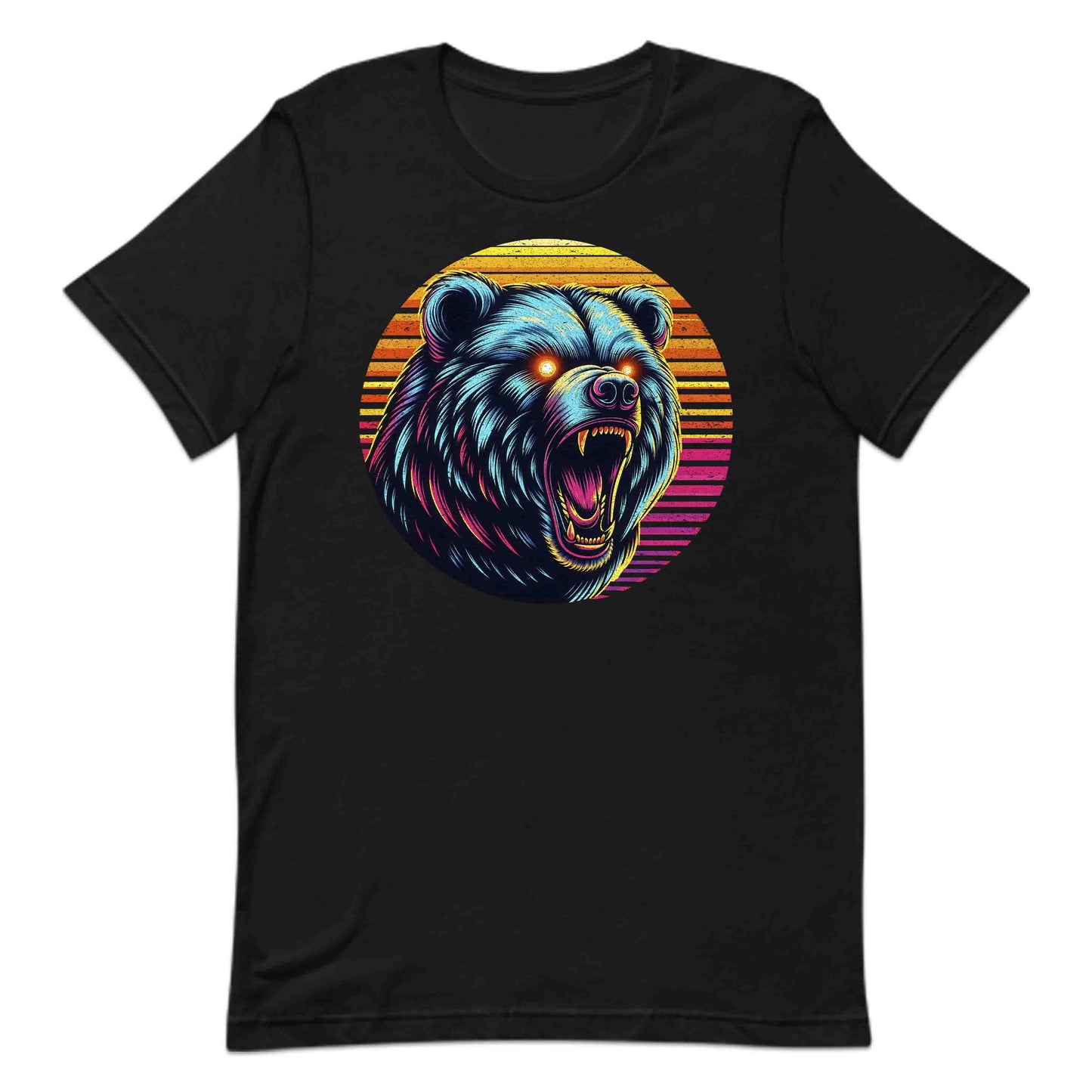 Roaring Bear Wildlife & Adventure Lovers 80s Aesthetic | PRODUCT CODE: RNOBREAWLDFA