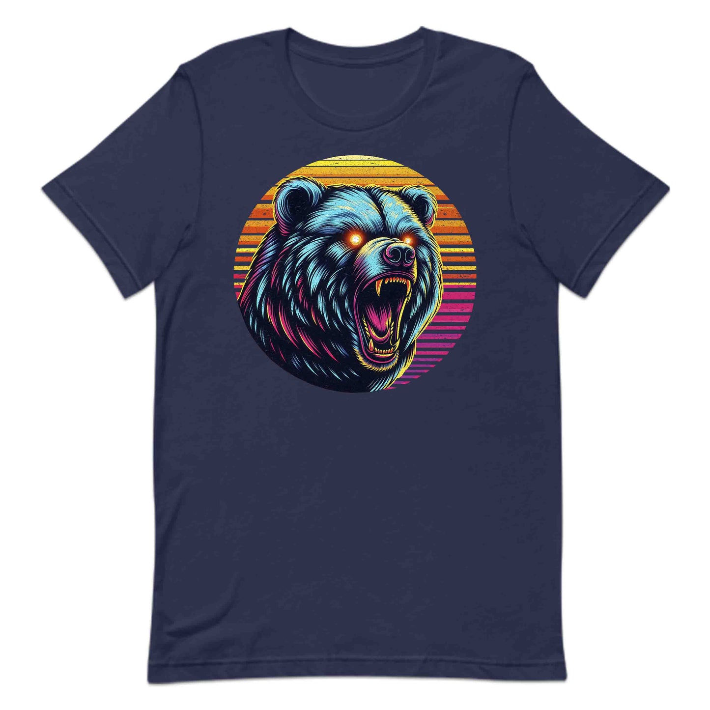 Roaring Bear Wildlife & Adventure Lovers 80s Aesthetic | PRODUCT CODE: RNOBREAWLDFA