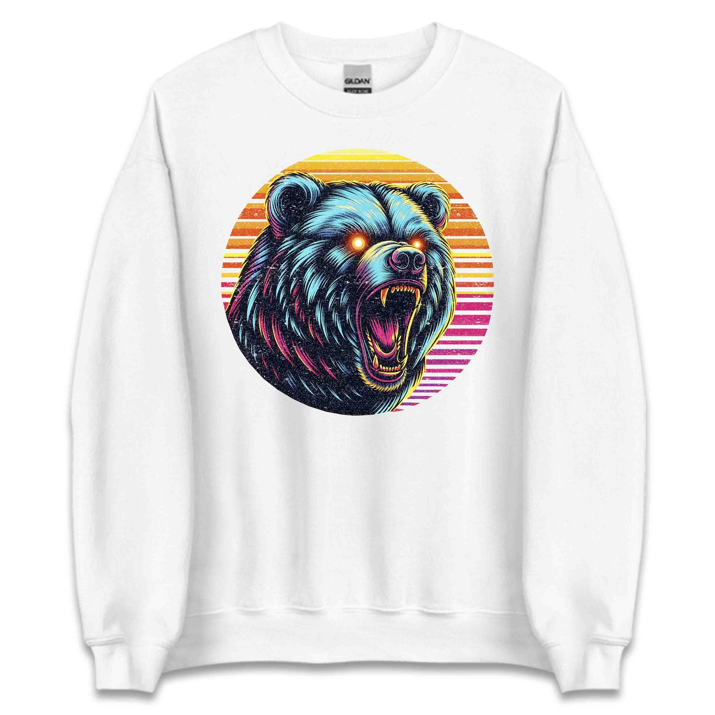 Roaring Bear Wildlife & Adventure Lovers 80s Aesthetic | PRODUCT CODE: RNOBREAWLDFA