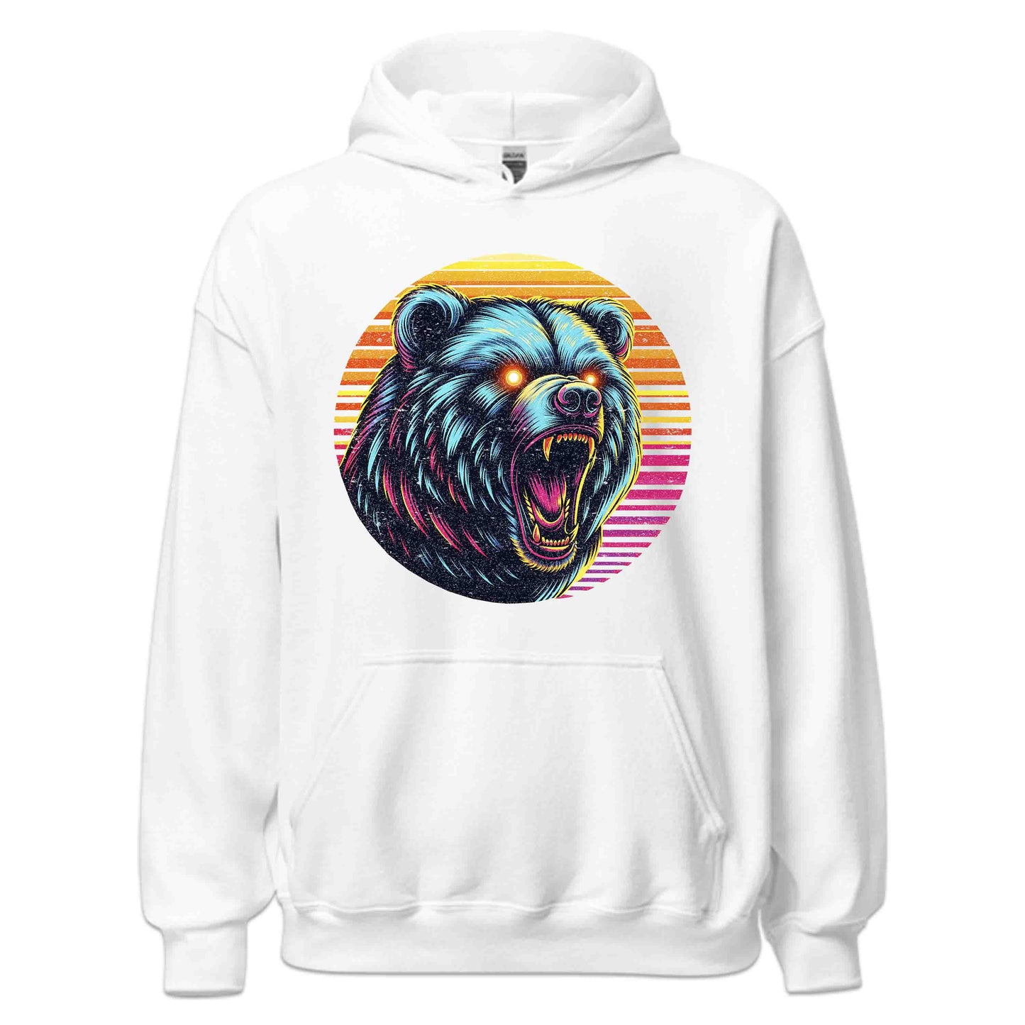 Roaring Bear Wildlife & Adventure Lovers 80s Aesthetic | PRODUCT CODE: RNOBREAWLDFA