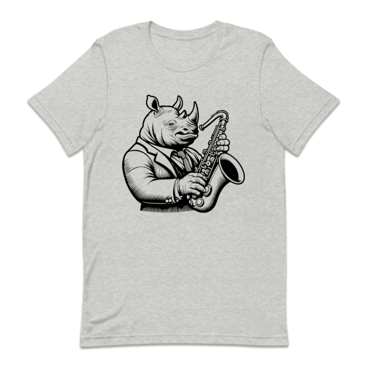 Rhino Saxophone Jazz Lover | PRODUCT CODE: RONISXPH