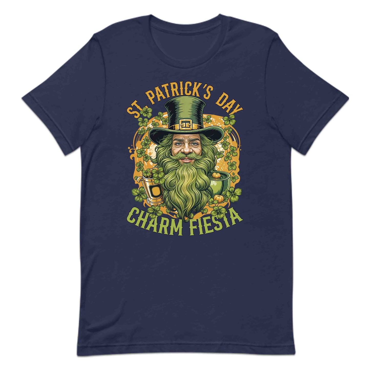 Irish Charm Fiesta St. Patrick's Day Bearded Leprechaun with Beer Mug | PRODUCT CODE: RSHCRMAFSTPR