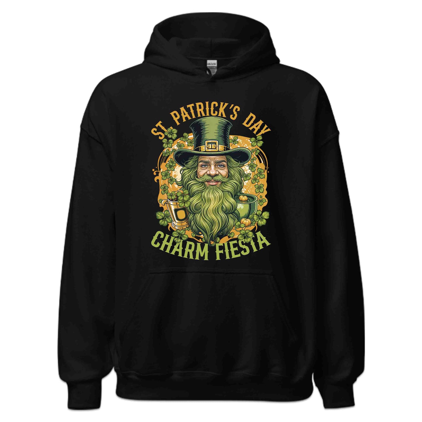 Irish Charm Fiesta St. Patrick's Day Bearded Leprechaun with Beer Mug | PRODUCT CODE: RSHCRMAFSTPR