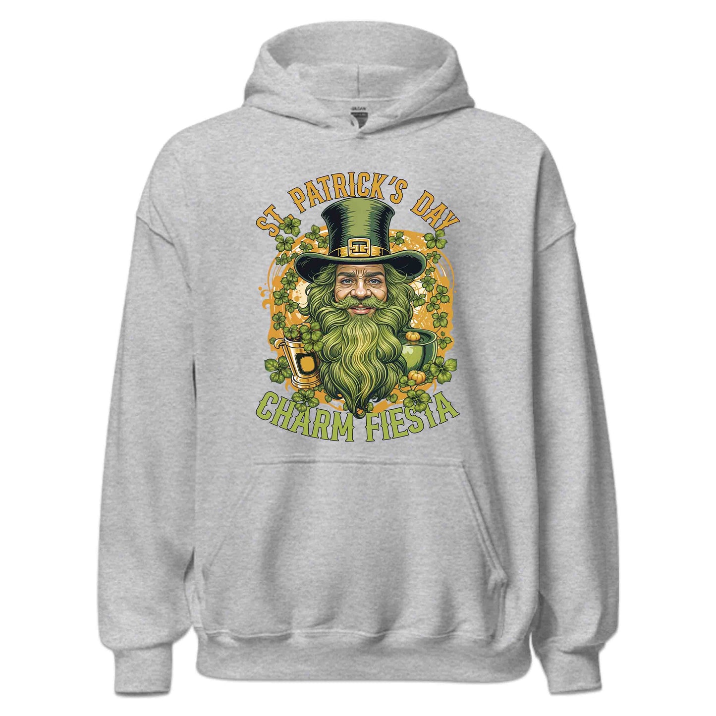 Irish Charm Fiesta St. Patrick's Day Bearded Leprechaun with Beer Mug | PRODUCT CODE: RSHCRMAFSTPR