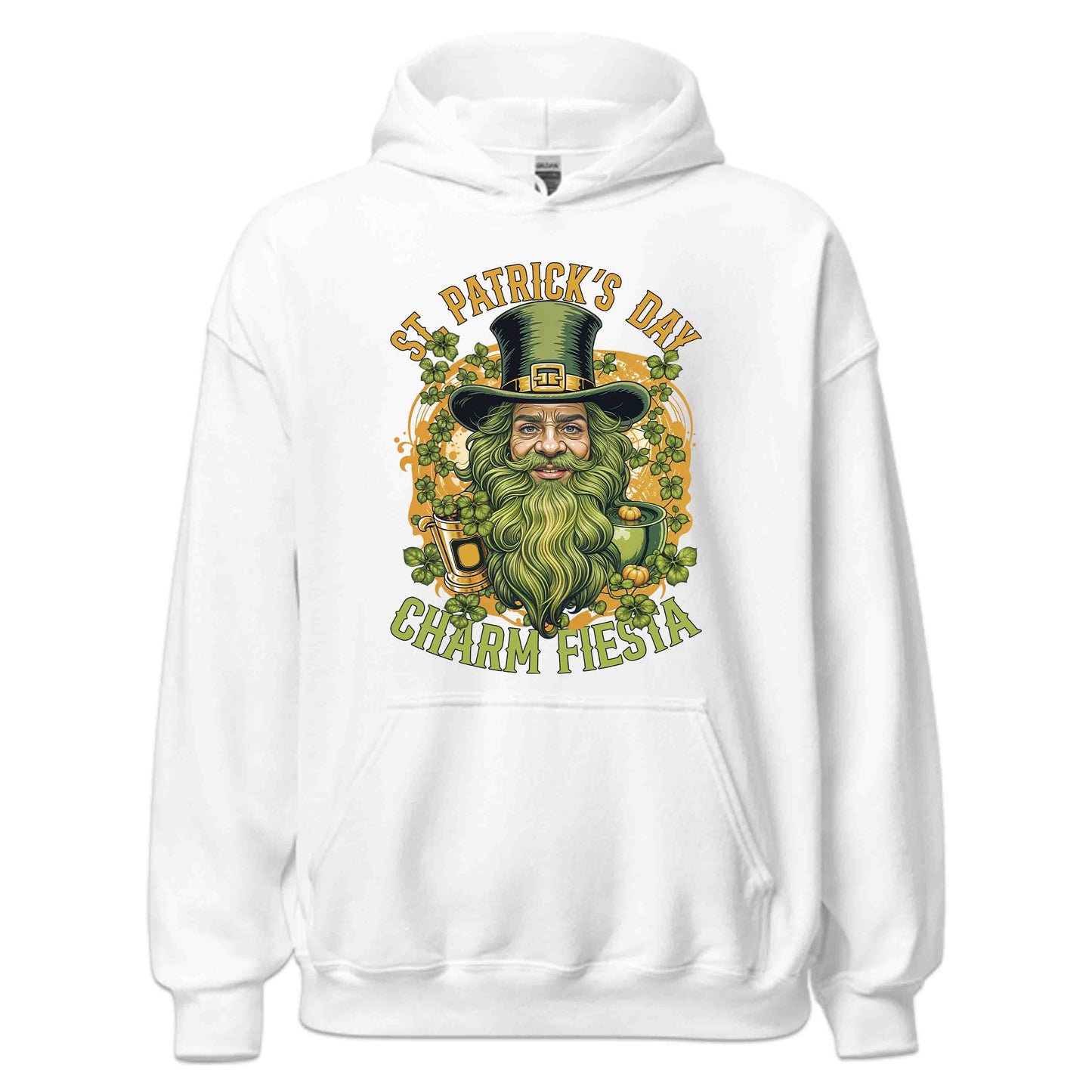 Irish Charm Fiesta St. Patrick's Day Bearded Leprechaun with Beer Mug | PRODUCT CODE: RSHCRMAFSTPR
